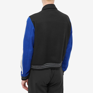 Vente en gros Vestes unisexes Vierges en cuir Letterman Baseball College pour hommes - Product Image 4