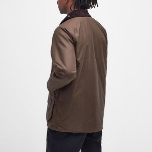 Veste en coton ciré à capuche pour homme, tendance hivernale, meilleur fournisseur, logo personnalisé sur le devant, style streetwear, vente en gros - Product Image 2