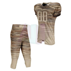 Uniforme de Fútbol Americano Ligero y Transpirable de Manga Corta, Solución de Ropa Deportiva para Equipos, Diseñado para Velocidad y Comodidad - Product Image 4