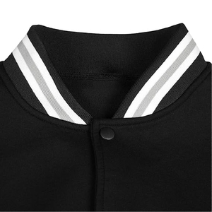 Veste universitaire de baseball unisexe confortable de haute qualité avec logo en tissu de toile Design respirant-Personnalisable - Product Image 4