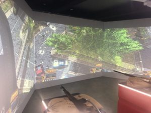 เครื่องยิงแบบอินเทอร์แอคทีฟตรวจจับการเคลื่อนไหวกล้องจำลองการยิงแบบสมจริง FPS เครื่องยิงปืนเสมือนจริงแบบใช้สายตาเปล่า - Product Image 4