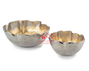<b>Bowl</b> Latest Design <b>Large</b> Size Gold Plated Dessert Fast Food <b>Serving</b> <b>Bowl</b> Premium Quality Round Food and Snacks - Product Image 5
