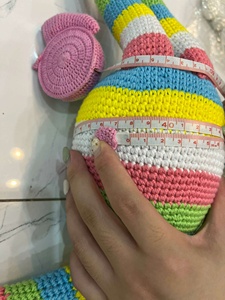 Peluche de ganchillo de Animal suave para niños, juguete de decoración de vacaciones, ecológico, personalizado, regalo - Product Image 6