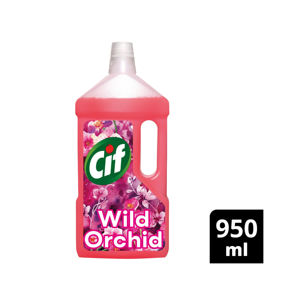 Cif Floor <b>Cleaner</b> 950ml Orchid leaves your floors sparkling clean with a delicate floral fragrance - Product Image 4