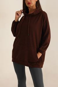 Nouveau style sweat à capuche femmes et cool dernier meilleur design marque de mode femmes sweats à capuche femme casual sweat à capuche fermeture éclair complète - Product Image 5