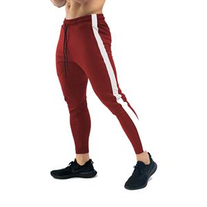 Pantalon en coton décontracté pour hommes de la meilleure qualité, fabriqué sur mesure, pantalon léger en molleton plat à l'avant, conception OEM, broderie pour l'extérieur - Product Image 3