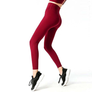 Conjuntos de Yoga de Alta Calidad para Mujer, Ropa Deportiva Personalizada, Duradera, Cómoda, con Patrón Sólido, Transpirable, de Spandex/Nailon, Cintura Elástica - Product Image 6