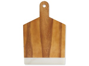 Planche à fromage en bois forme moderne bois de manguier couleur noire bloc à découper et planche de boucher en vrac - Product Image 3