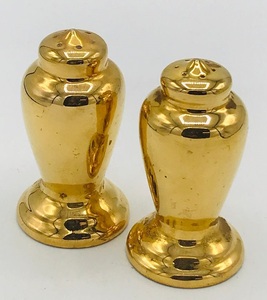 Handmade Container <b>Jars</b> Sets Medium Size Shiny Golden Finished Metal Eco-Friendly Stainless Steel Lid Salt - Product Image 2