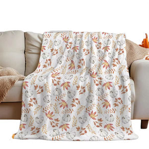 Custom Luxury <b>Blankets</b> for Winter king Size for Winters Double Bed Knitted Wool <b>Quilted</b> Fluffy Wear - Product Image 2