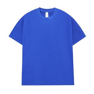 <b>Men's</b> Casual 100% Cotton <b>Heavyweight</b> <b>T</b>-<b>Shirt</b> Drop Shoulder Round Neck Oversized Plain Tee <b>Shirt</b> Loose Short <b>T</b>-<b>shirt</b> for <b>men</b> - Product Image 5
