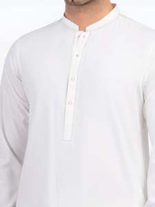 Salwar Kameez pour hommes pakistanais, tenue traditionnelle musulmane, coupe classique, décontractée, pour l'Aïd, les mariages, les fêtes et les célébrations - Product Image 3