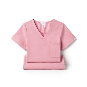 Ensembles de survêtement respirant Logo personnalisé femmes gommage Stretch docteur gommages médicaux uniformes d'hôpital infirmier gommages ensembles d'uniformes - Product Image 3