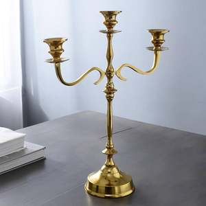 Vintage <b>Brass</b> <b>Candlestick</b> Holder Home Decor, Made in India - Product Image 1