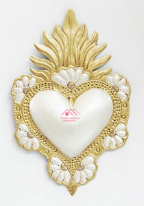 ชุดแขวนติดผนังรูปหัวใจศักดิ์สิทธิ์มี3ดีไซน์ของขวัญทำมือโลหะและอุปกรณ์งานฝีมือ - Product Image 5