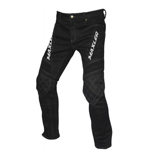 Pantalon d'équitation en Cordura durable pour hommes, adapté à la moto, léger, avec protection contre les intempéries et coupe fonctionnelle - Product Image 2