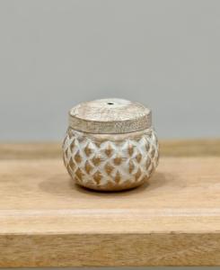 ขวดโหลใส่เทียนทำด้วยมือทำจากไม้ระดับพรีเมี่ยมสำหรับเทศกาลดิวาลีที่ใส่เทียนแกะสลักสำหรับตกแต่งและให้เป็นของขวัญ - Product Image 2