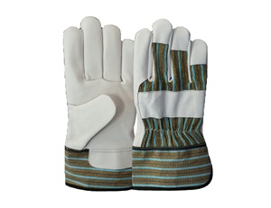 Guantes de Trabajo de Cuero de Oveja, Resistentes, para Uso Industrial, con Comodidad para Jardinería Doméstica, para Protección y Seguridad - Product Image 4