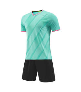 Conjunto de Uniforme de Fútbol Personalizado de Poliéster Transpirable para Hombre, Ropa Deportiva, Conjunto de Camiseta de Fútbol, Equipación de Fútbol, Conjunto Completo - Product Image 3