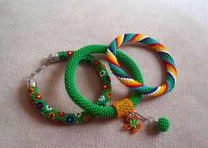 Bracelet en perles fait main pour femmes et filles au meilleur prix de gros - Product Image 2