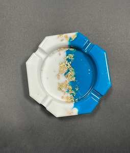 Cendrier en bois portable carré de style américain, personnalisé en gros, pour la maison, le bureau, le restaurant, la voiture - Product Image 3