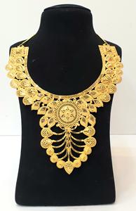 Conjuntos de joyería fina para mujer exclusivos de la colección africana, rubí chapado en oro de 24 quilates, nuevo diseño de moda para fiestas de aniversario de boda - Product Image 2