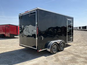 Remolque de Carga Cerrado 2026 Cross 7x14 con Eje Tándem, Remolque Utilitario con 84 Pulgadas de Altura Interior, Puerta de Rampa con Forma de V, Remolque de Carga con Capacidad de 7000 lb - Product Image 3