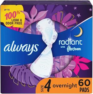 Toallas Sanitarias Ultra Finas – 60 Unidades, Súper Absorbentes de Algodón - Product Image 5