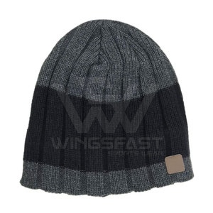 Wholesale Lightweight Unisex Jacquard <b>Beanie</b> <b>Hats</b> Custom Made 100% <b>Wool</b> Winter Wear with New Design - Product Image 4