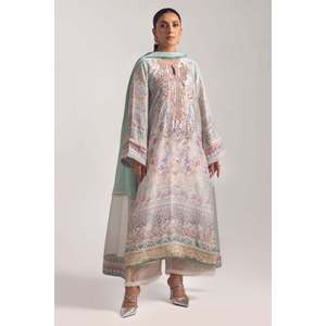 Ensemble chemise et dupatta en mousseline de soie bohème Myla pour le printemps/été - Product Image 4