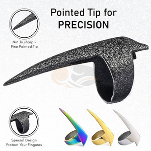 Pince à sectionner les cheveux en acier inoxydable pour le tressage des doigts, outils de coiffure, installation rapide, extensions de cheveux humains - Product Image 6