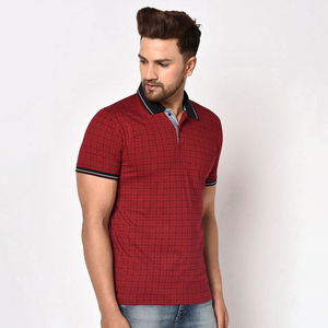 Polo personalizado de 100% algodón para hombre ajuste regular tapeta de botones oculta costilla patrón sólido antiarrugas - Product Image 2