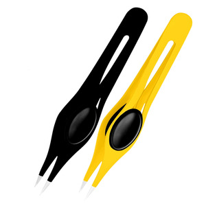 Pince à épiler de qualité supérieure pour façonner les sourcils Ensemble de pointes pointues en acier inoxydable - Product Image 1