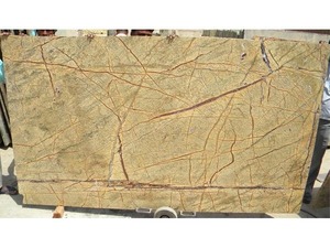 Losas de Mármol Verde Natural de la Selva Tropical India, Azulejos Pulidos - Product Image 5