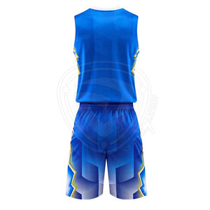 Uniforme de baloncesto de color sólido con logotipo personalizado, ropa deportiva de último diseño - Product Image 2