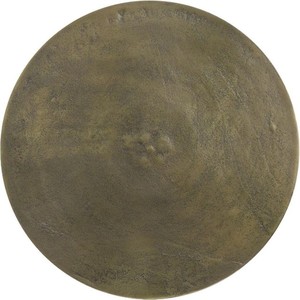 Table d'appoint ronde en métal aluminium Bronze antique Table d'appoint moderne pour salon Décoration de chambre à coucher Table d'appoint pour salon - Product Image 6