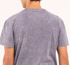 100% coton T-shirt pour hommes coupe ample imprimé hommes 100% coton lavé à l'acide T-shirt sur taille goutte épaule poids lourd 200 GSM - Product Image 4