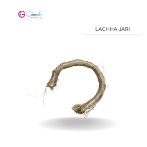 Indian Lachha Zari Kasab Embroidery <b>Yarn</b> LC 1260 Metallic <b>Polyester</b> <b>Yarn</b> with Lurex Trademark for Weaving and Hand Knitting - Product Image 1