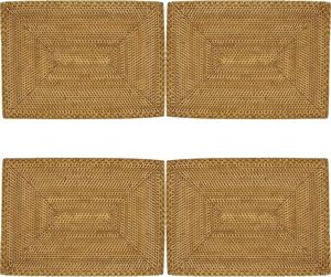 Woven Rattan <b>Placemats</b> (Set of 4) - Product Image 4