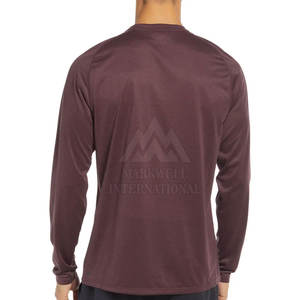 Créez votre propre logo - T-shirt à manches longues pour homme, col rond, style streetwear - Product Image 3