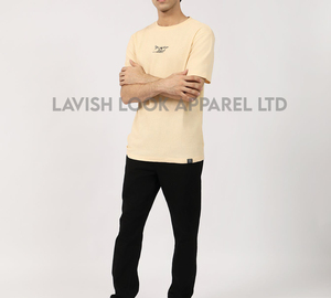 T-shirt basique à coupe classique pour homme, 100% coton jersey, écologique, respirant, 200g, couleur unie, design uni, unisexe - Product Image 4