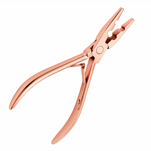 Pinzas Profesionales para Extensiones de Cabello con Micro Anillos de Oro Rosa, Herramienta de Crimpado de Bucles Nano, Herramienta de Estilismo Duradera para Salón - Product Image 6