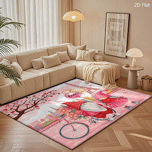 Alfombra Personalizada para Sala de Estar o Dormitorio, Antideslizante, de Poliéster - Product Image 3