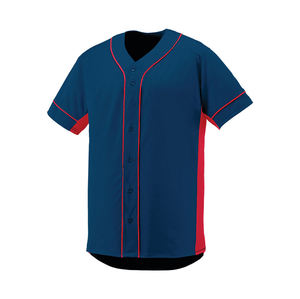 Conjuntos de Uniformes de Béisbol Personalizados al por Mayor para Adultos, 100% Poliéster, Ropa Deportiva Transpirable de Alta Calidad para Equipos - Product Image 1