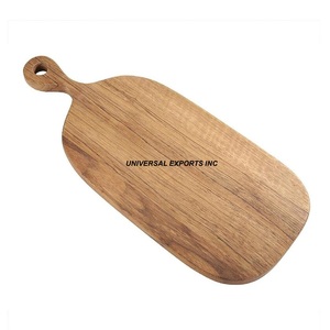 Tabla de cortar de madera rectangular Bloque de cortar de calidad premium Nueva tabla de cortar clásica y elegante - Product Image 1