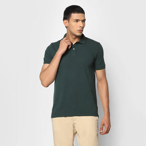 Camiseta de Golf Unisex con Logotipo Personalizado, Diseño Delgado para Verano, Color Sólido, Transpirable, de Alta Calidad, Decoración Bordada - Product Image 1