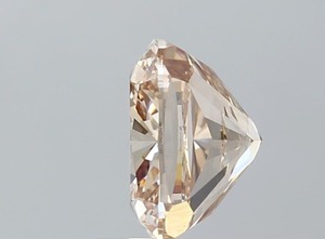 Diamante Cultivado en Laboratorio de 5.01 Quilates, Corte Cuadrado Cojín, Color Amarillo Marrón Claro VS1, Certificado IGI, CVD, Piedra Suelta para Joyería de Alta Gama - Product Image 4