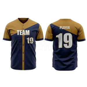 Vêtements et accessoires Vêtements de sport Vêtements de football Service OEM Vêtements d'entraînement Uniforme de baseball Nouveau design Uniforme de baseball à bas prix - Product Image 2