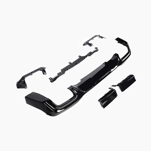 Kit de Carrocería Exterior Estilo MP en Negro Brillante ABS, Alerón Delantero, Faldones Laterales, Difusor Trasero para <span class=keywords><strong>BMW</strong></span> Serie <span class=keywords><strong>2</strong></span> <span class=keywords><strong>Gran</strong></span> Coupé F44 2019 2021 - Product Image 6