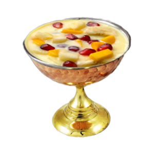 ชามขนมพุดดิ้งผลไม้ทำจากสเตนเลสทองแดงดีไซน์ทันสมัยสำหรับร้านอาหาร - Product Image 1